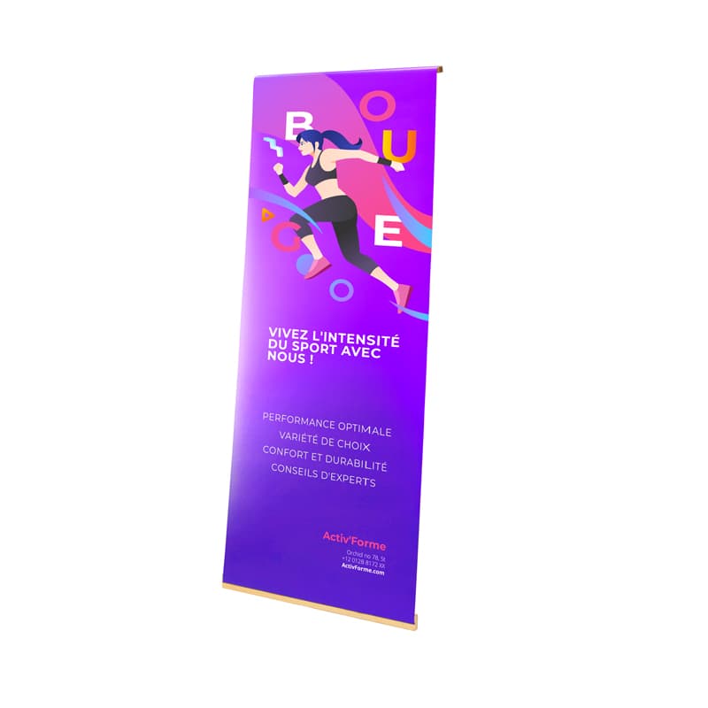 Recharge L-Banner En Bois (Impression Seule) 80x190 cm - Easyflyer